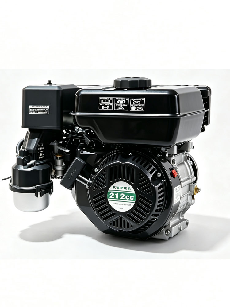170F Gasoline Engine with Long Exhaust Pipe